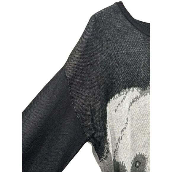 Kensie Panda Bear Lightweight Sweater, Size XL, New with Tag MSRP $89 - Picture 3 of 7